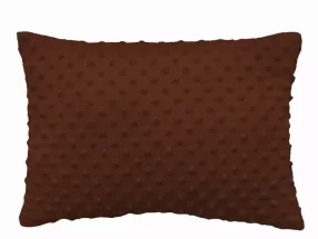 poduszka minky brąz