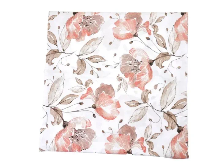 KOMPLET POŚCIELI BAWEŁNIANEJ  160X200 peonia - obrazek 10