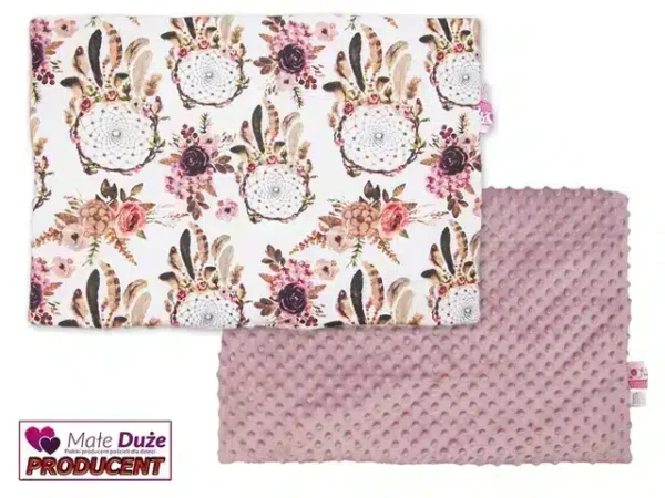 poszewka na poduszkę BAWEŁNA I MINKY wzór