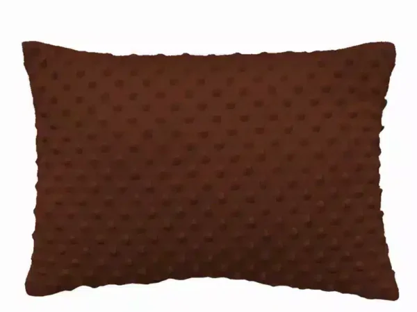 Poduszka płaska 50x60x3 cm MINKY Brązowa