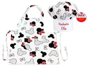 KOMPLET "MAŁEGO KUCHARZA" WZÓR MYSZKA