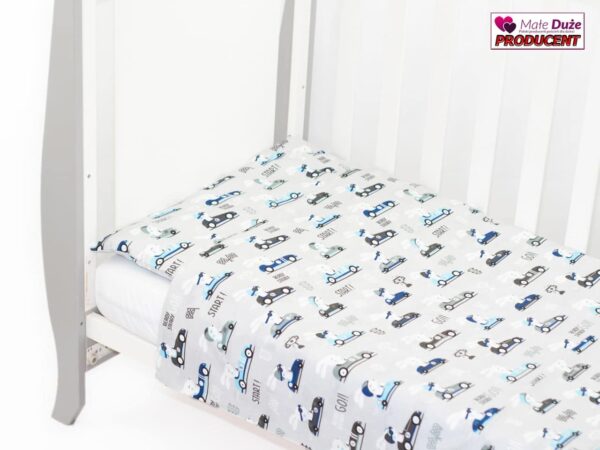 Pościel do łóżeczka 90x120+40x60cm POLSKA bawełna