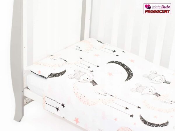 Pościel do łóżeczka 90x120+40x60cm POLSKA bawełna