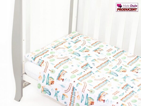 Pościel do łóżeczka 90x120+40x60cm POLSKA bawełna