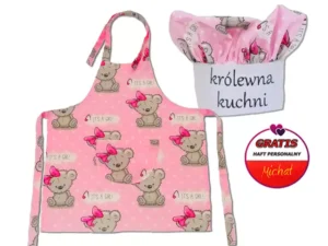 KOMPLET "MAŁEGO KUCHARZA" WZÓR GIRL