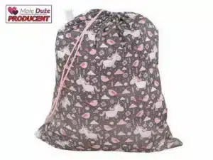 Worek bawełniany -koniki brązowe