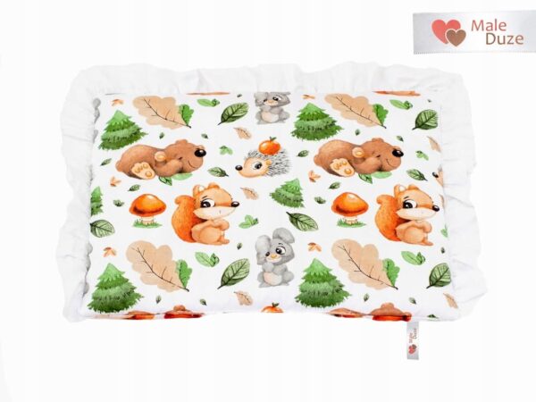 POSZEWKA z falbanką na poduszkę 70x80 dla dziecka