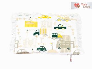 POSZEWKA z falbanką na poduszkę 70x80 dla dziecka