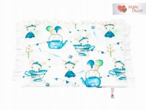 POSZEWKA z falbanką na poduszkę 70x80 dla dziecka