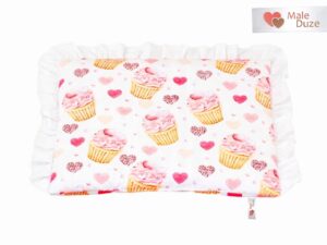 POSZEWKA z falbanką na poduszkę 70x80 dla dziecka