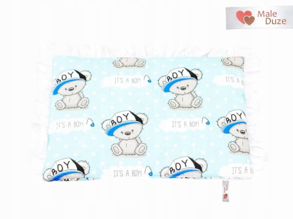 POSZEWKA z falbanką na poduszkę 70x80 dla dziecka