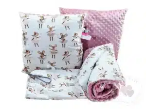 POŚCIEL DO PRZEDSZKOLA wzór retro myszka