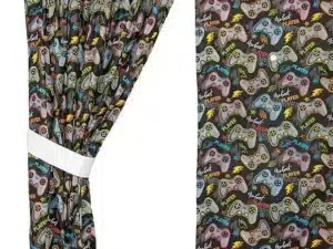 ZASŁONY DO POKOJU DZIECKA wzór game