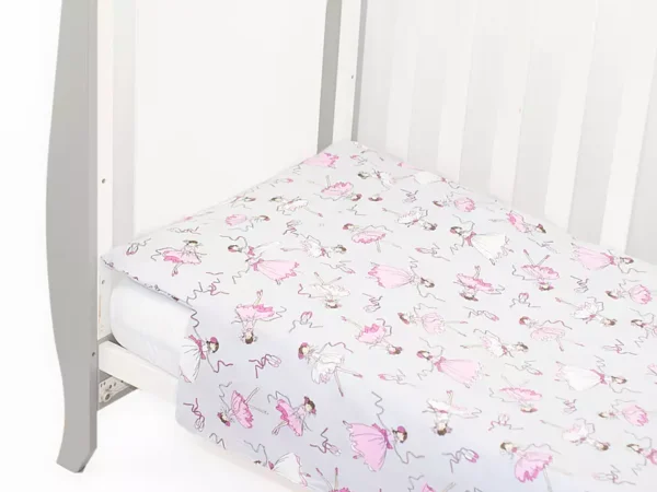 KOMPLET POŚCIELI BAWEŁNIANEJ baletnica