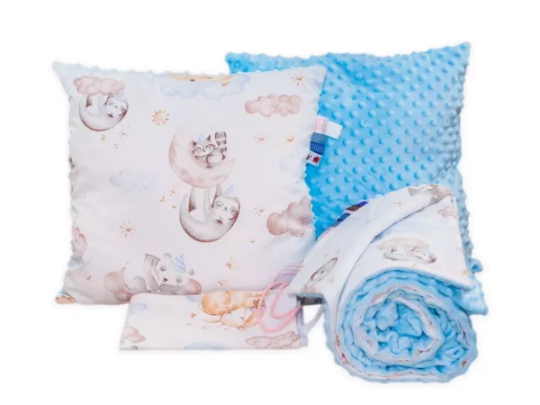 Pościel do przedszkola nocka 100x135 bawełniana