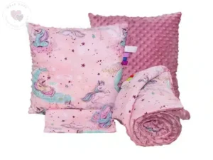 POŚCIEL DO PRZEDSZKOLA wzór retro jednorożec