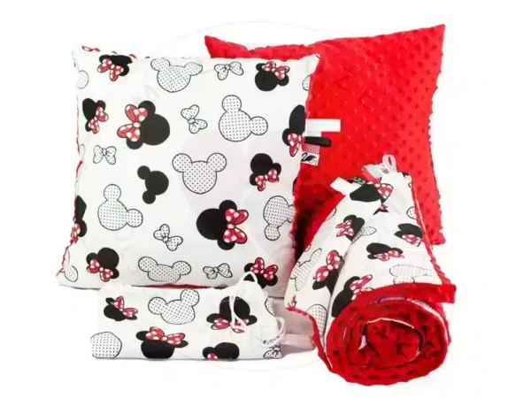 Pościel do przedszkola myszka miki 100x135 bawełniana