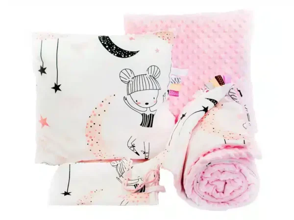 Pościel do przedszkola baletnica 100x135 bawełniana