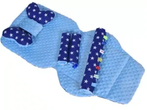 WKŁADKA DO WÓZKA SPACEROWEGO wzór błękit gwiazdka