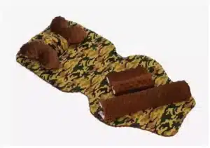 WKŁADKA DO WÓZKA SPACEROWEGO wzór brąz moro