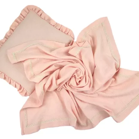 posciel muslinowa brzoskwinia