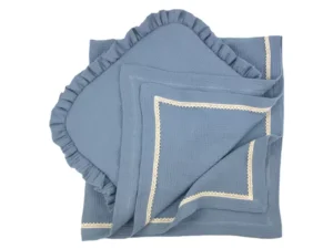 komplet poscieli muslin szaroniebieski 2