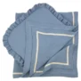 komplet poscieli muslin szaroniebieski 2