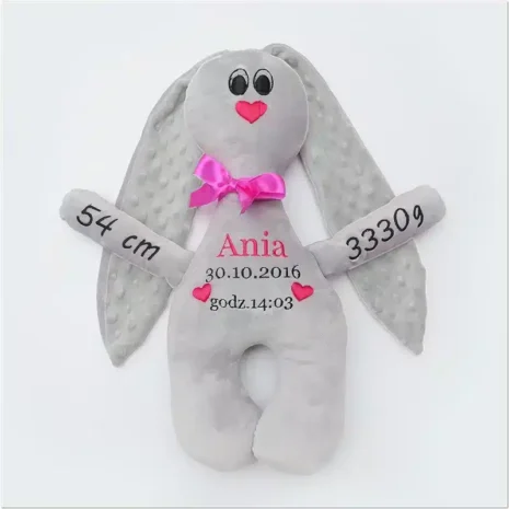 króliczek metryczka