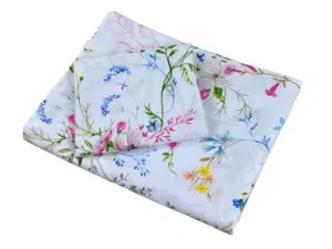 KOMPLET POŚCIELI BAWEŁNIANEJ  160X200 kwiatuszki