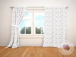 Zasłony do pokoju dziecka wzór lody