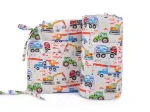 Ochraniacz do łóżeczka 30x180cm bawełniany Koparka