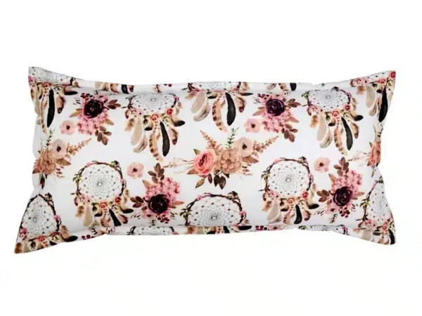 Poduszka wałek 38x70cm wzór łapacz snów