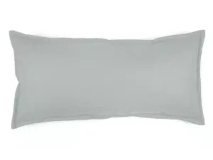 Poduszka wałek 38x70cm szara