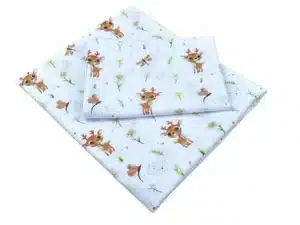 Pościel do łóżeczka 100x135  wzór jelonek