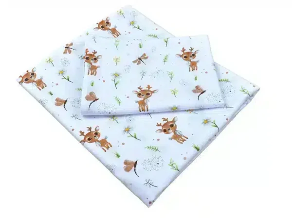 Pościel do łóżeczka 100x135 wzór jelonek