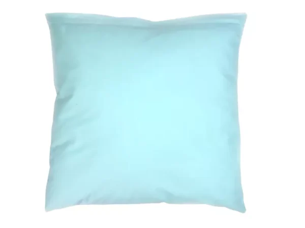 Poszewka na poduszkę bawełniana Błękitna