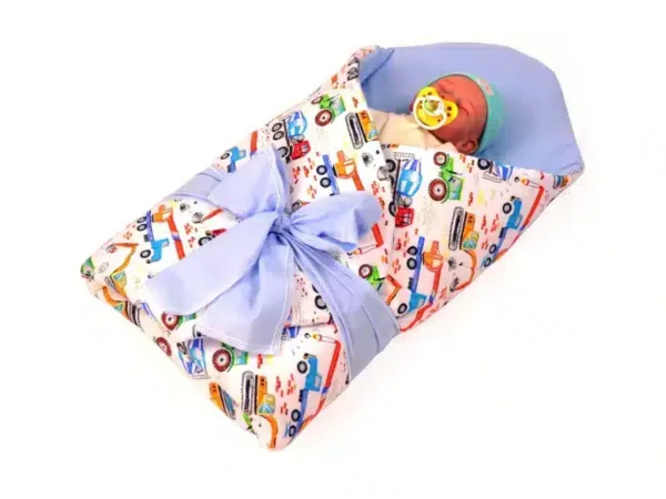 Rożek becik niemowlęcy usztywniony prosty Koparki