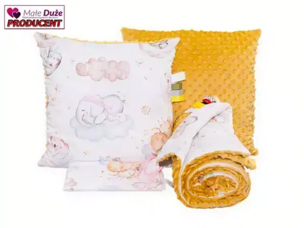 Pościel do przedszkola nocka 100x135 bawełniana