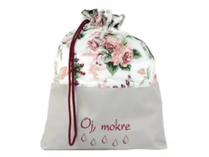 Worek na mokre ubrania Oj, mokre Pudrowa Róża