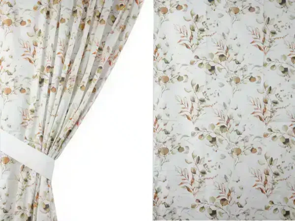 Zasłony do pokoju dziecka Eukaliptus