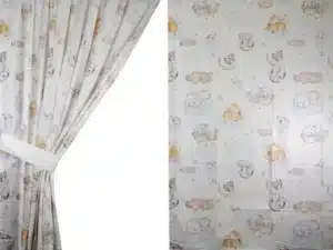Zasłony do pokoju dziecka Nocka