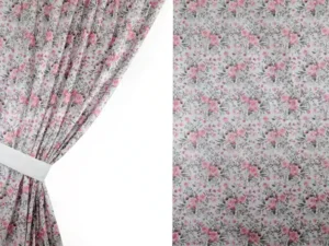 ZASŁONY DO POKOJU DZIECKA Róża Różowa