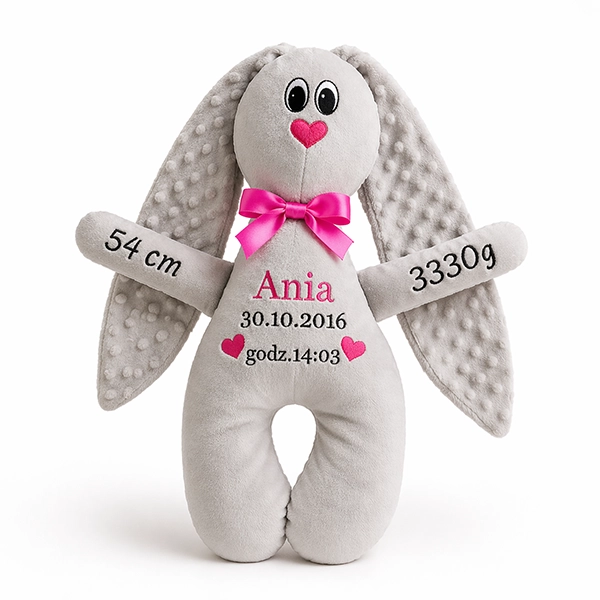 króliczek metryczka